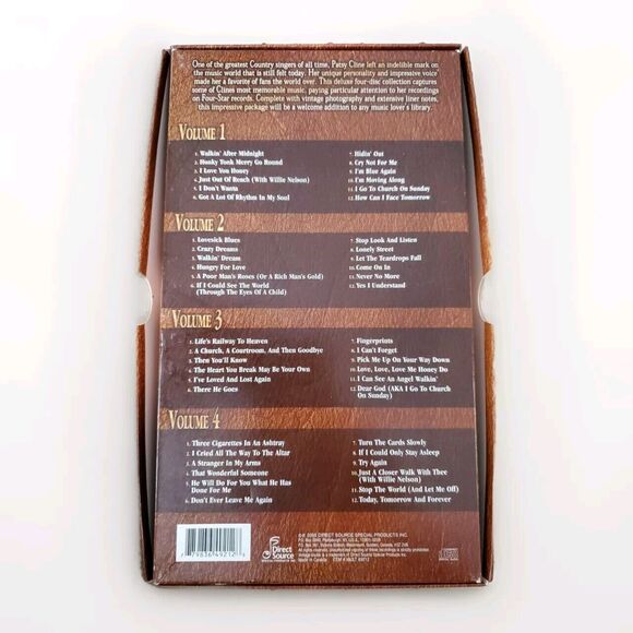 Patsy Cline Vintage Vaults Deluxe Collection 4 CD Box Set 48 W/ Bonus Forever - Picture 3 of 8